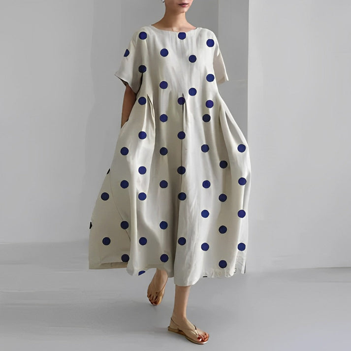 Loose Fit Elegant Long Dress for Ladies