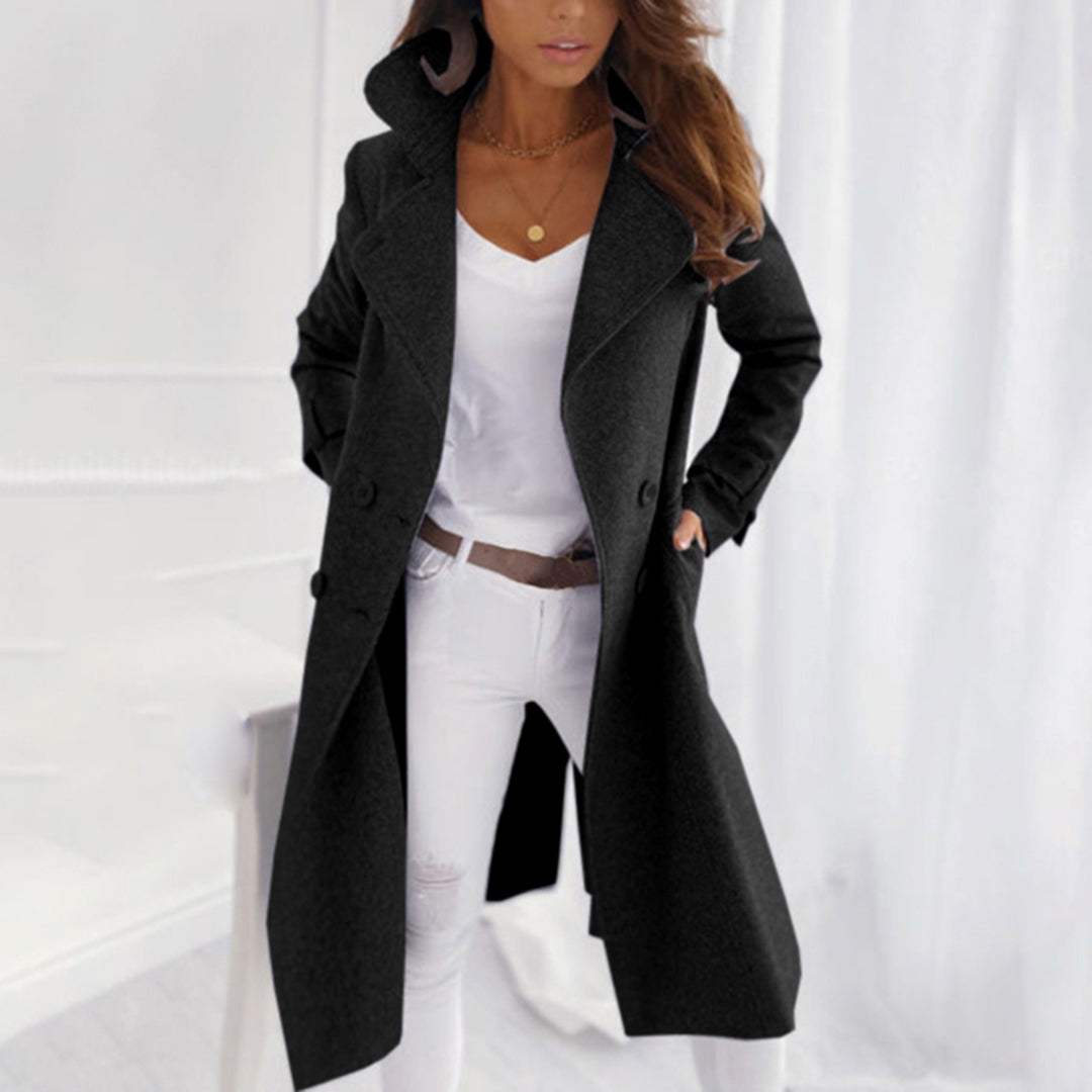 Classic Ladies Oversized Winter Coat - OutfitLondon