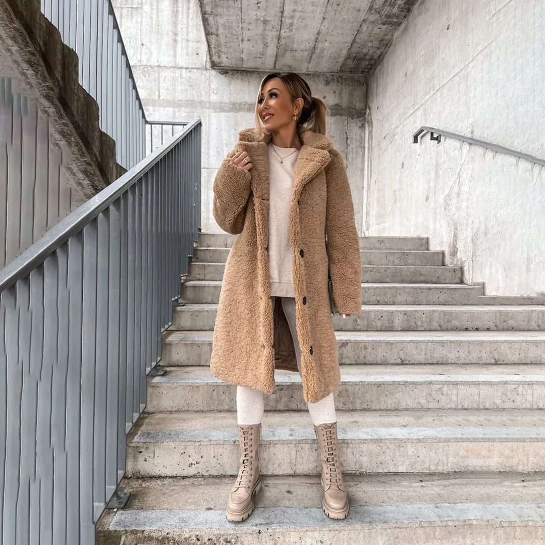 Soft Faux Fur Women's Winter Coat