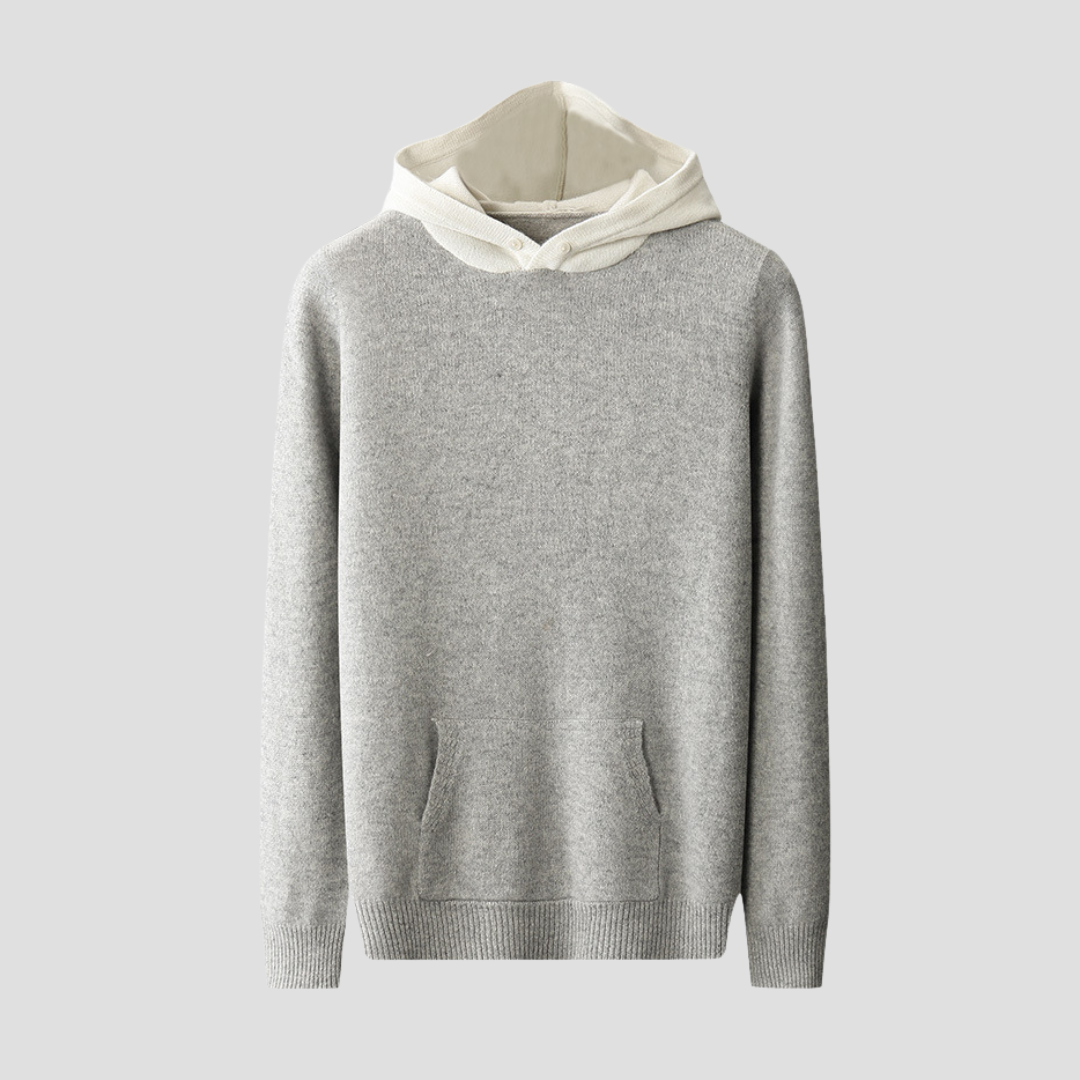 Ladies' Cozy Button Front Sweatshirt Hoodie - OutfitLondon