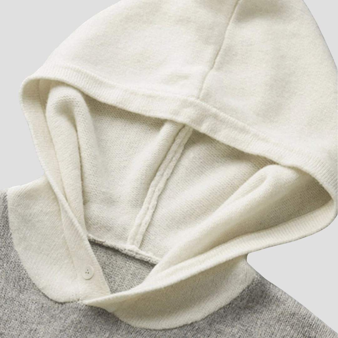 Ladies' Cozy Button Front Sweatshirt Hoodie