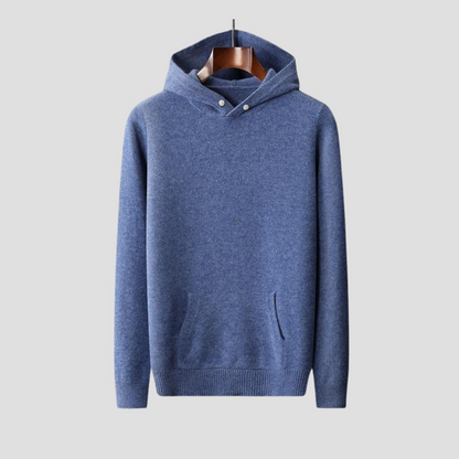 Ladies' Cozy Button Front Sweatshirt Hoodie