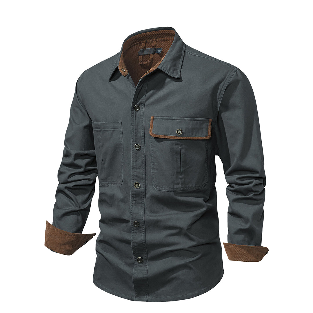 Men's Casual Cotton Shirt