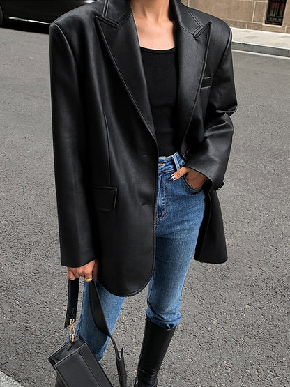 Classic Double Breasted Blazer Jacket