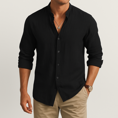 Lario Men's Linen Casual Shirt