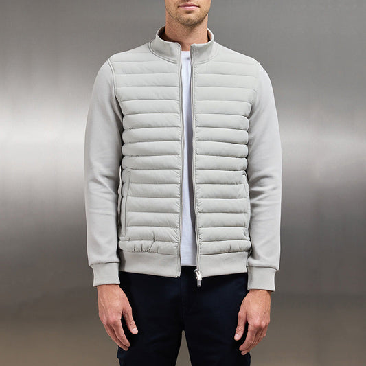 Warm Padded Men's Winter Coat with Fleece Lining - OutfitLondon