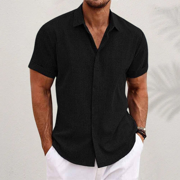 Lauro Men's Linen Summer Shirt