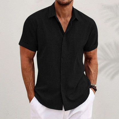 Lauro Men's Linen Summer Shirt