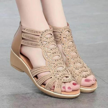 Fashionable Rhinestone Summer Sandals