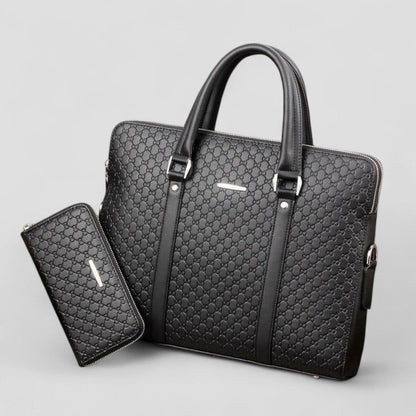 Professional Laptop Briefcase with Free Travel Pouch - OutfitLondon