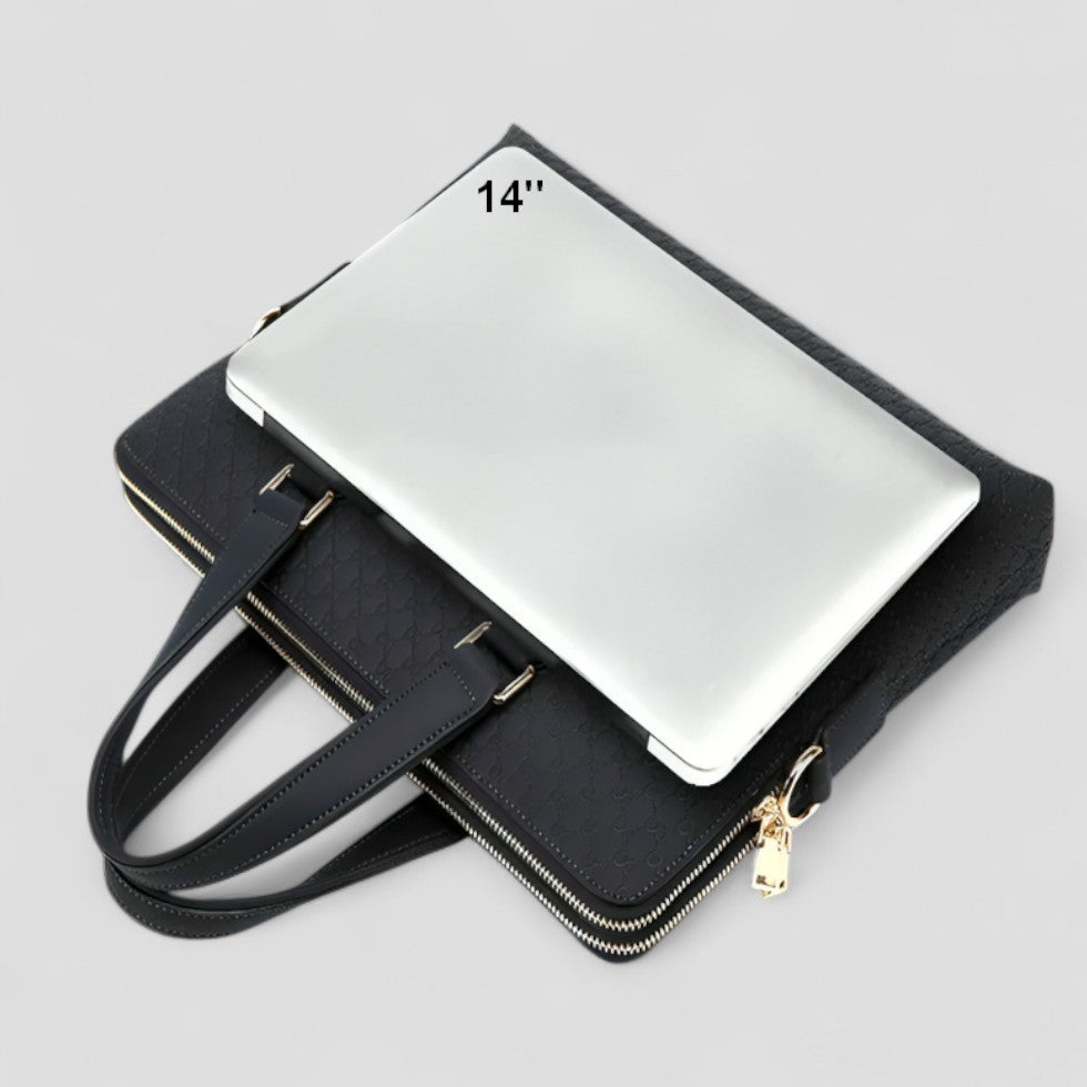 Professional Laptop Briefcase with Free Travel Pouch