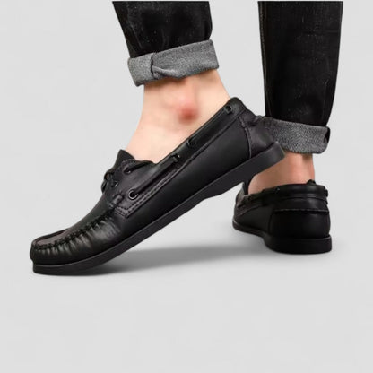 Stylish Genuine Leather Slip On Shoes