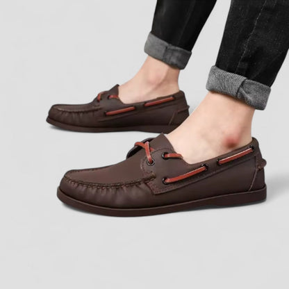 Classic Mens Slip On Leather Shoes