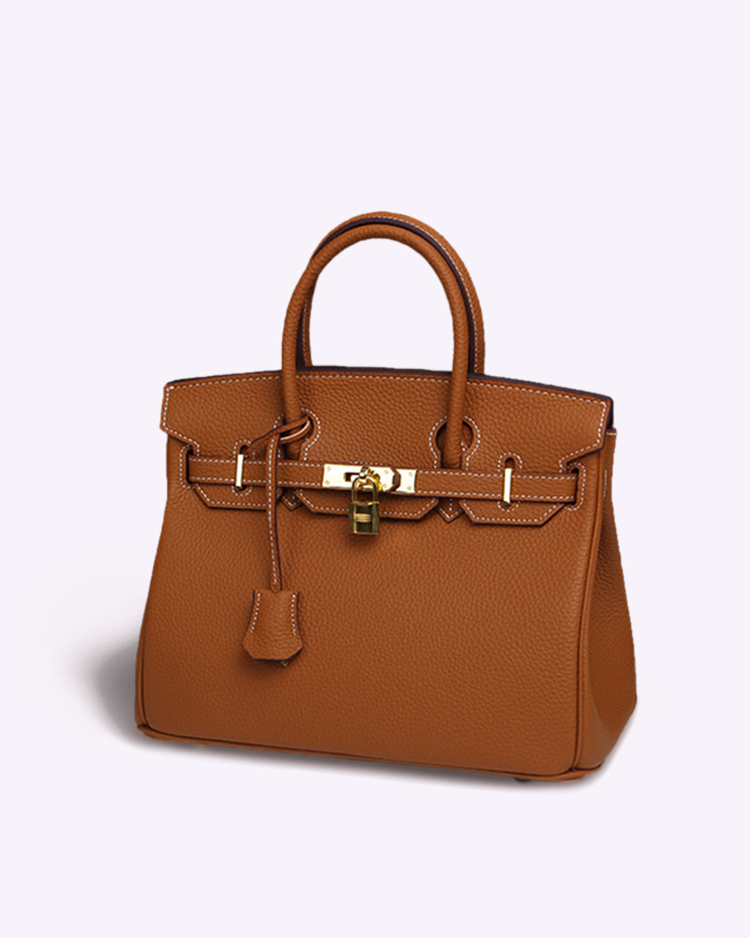 Practical Faux Leather Shopping Bag for Everyday