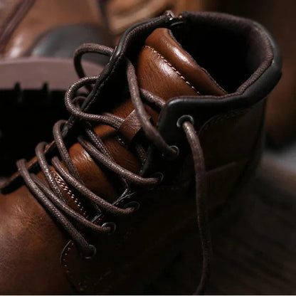 Waterproof Hiking Boots for Men with Grip Soles