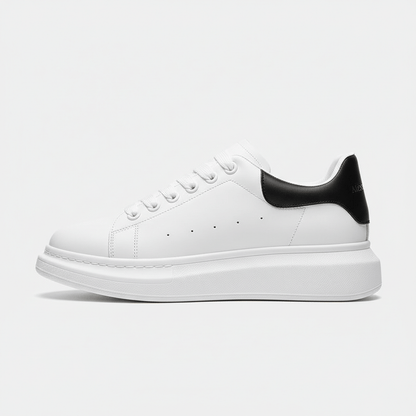 Elevated Lace Up Sneakers with Thick Sole