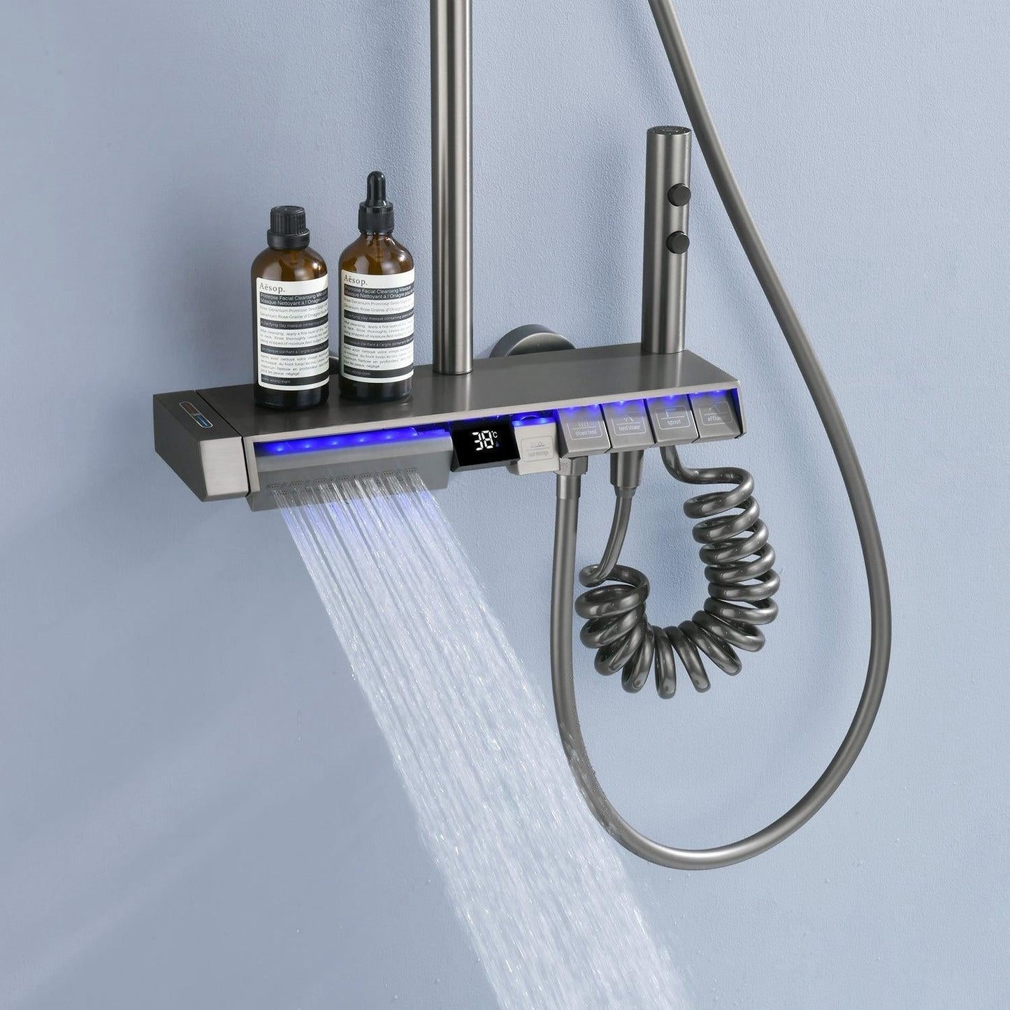 Advanced Shower System with Digital Temperature Control - OutfitLondon