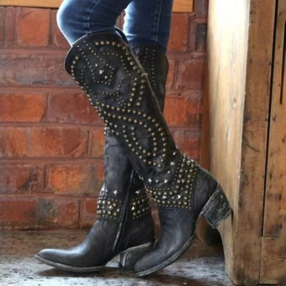 Western Women's Tall Cowboy Boots