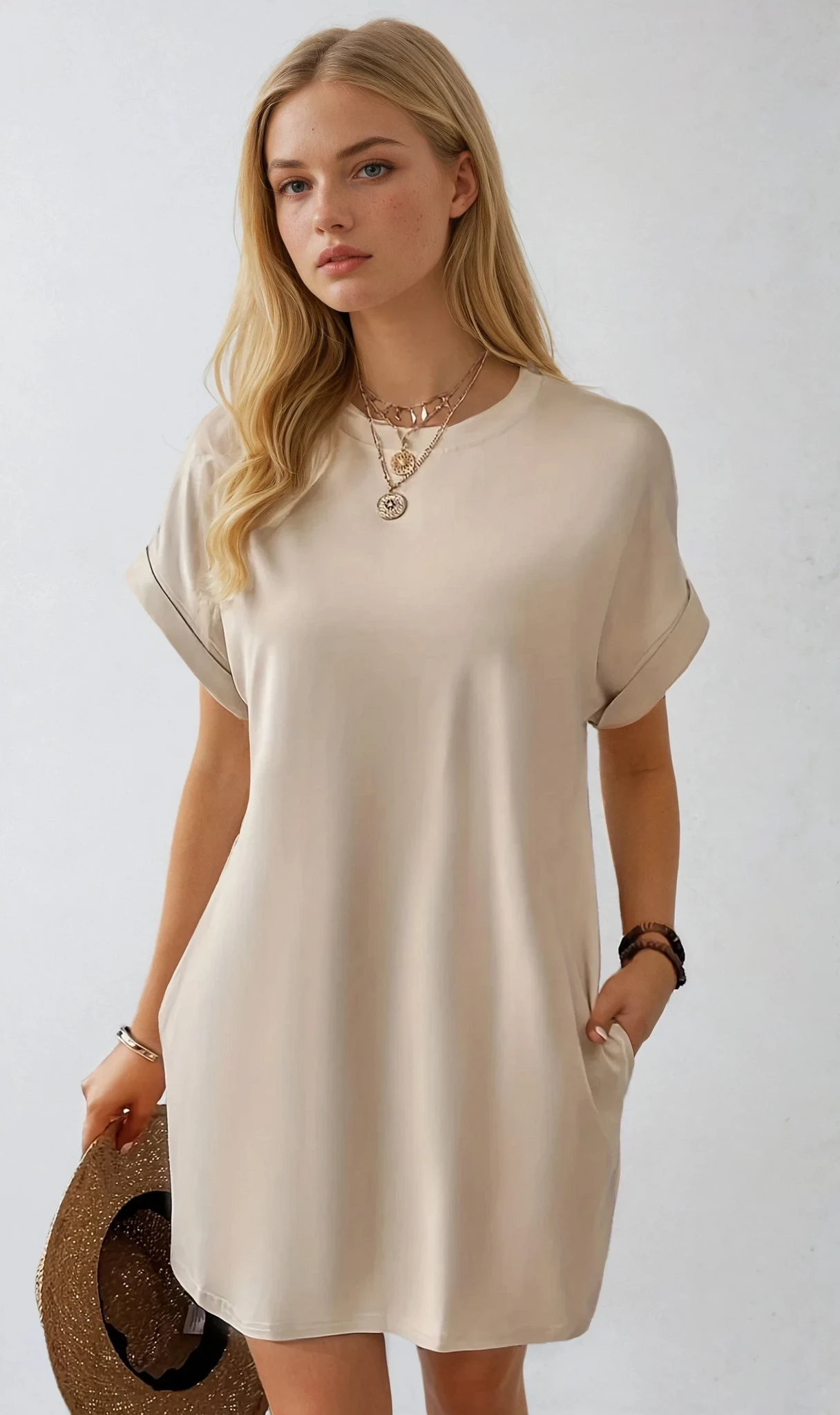 Sofia | Everyday T-Shirt Dress – Effortless Casual Chic 2