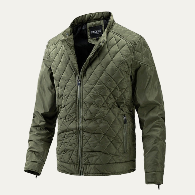 Warm Padded Zipper Jacket for Men
