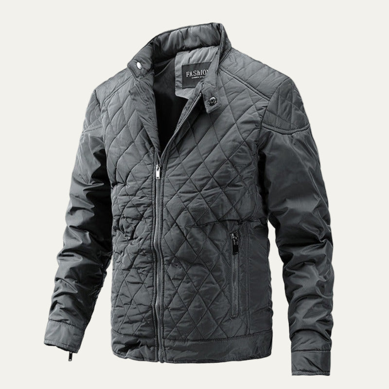 Warm Padded Zipper Jacket for Men