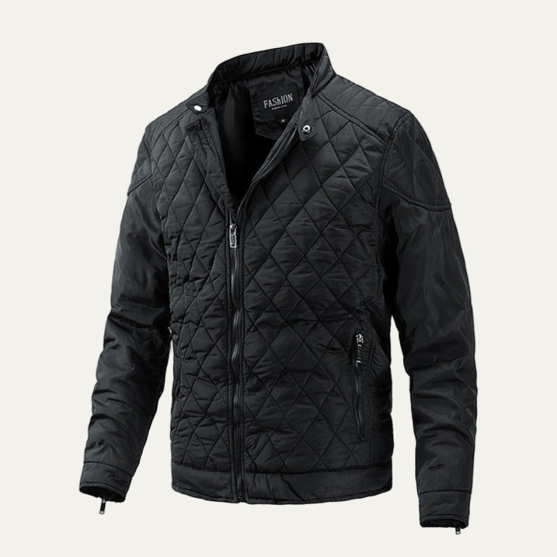 Warm Padded Zipper Jacket for Men