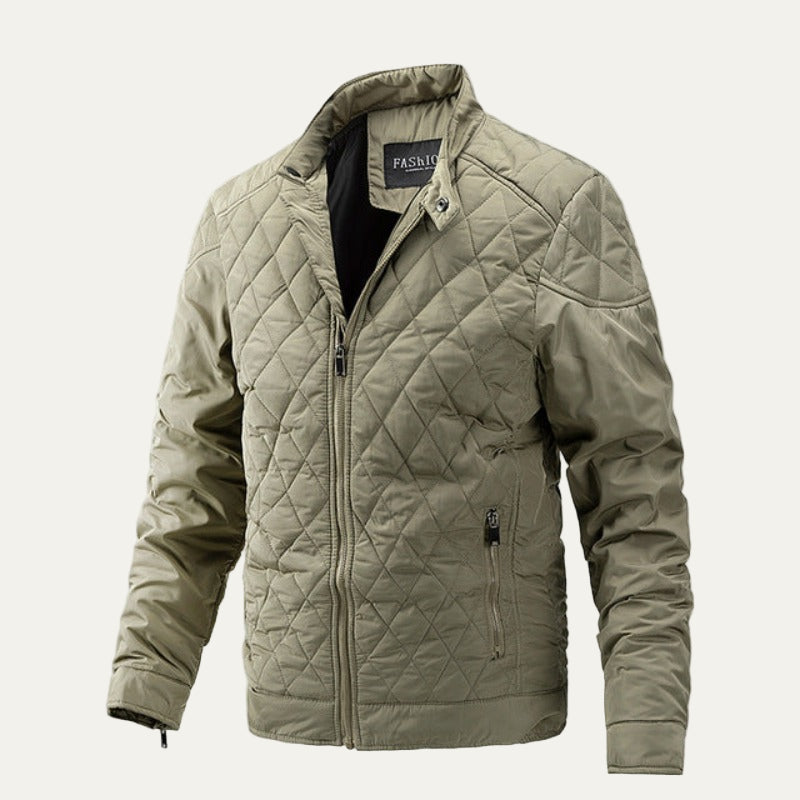 Warm Padded Zipper Jacket for Men