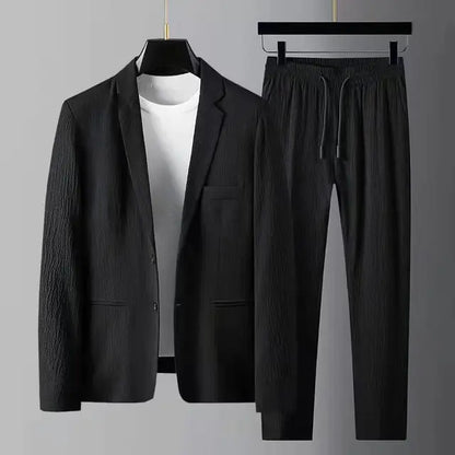 Traditional 2 Piece Mens Business Suit - OutfitLondon