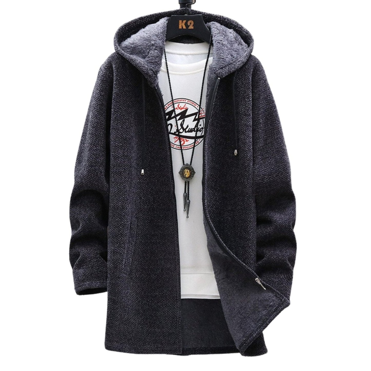 Comfortable Loose Fitting Winter Parka Coat