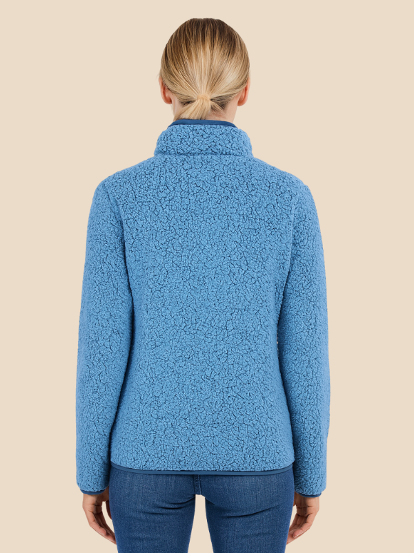 Warm Women's Fleece Zipper Jacket