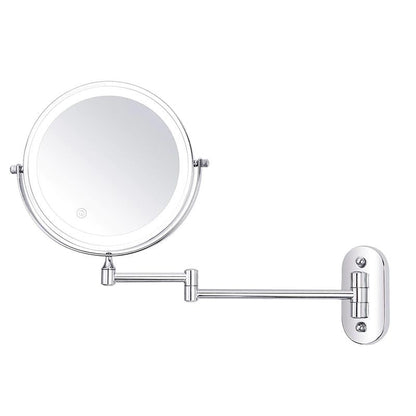 Contemporary Circular LED Lighted Vanity Mirror