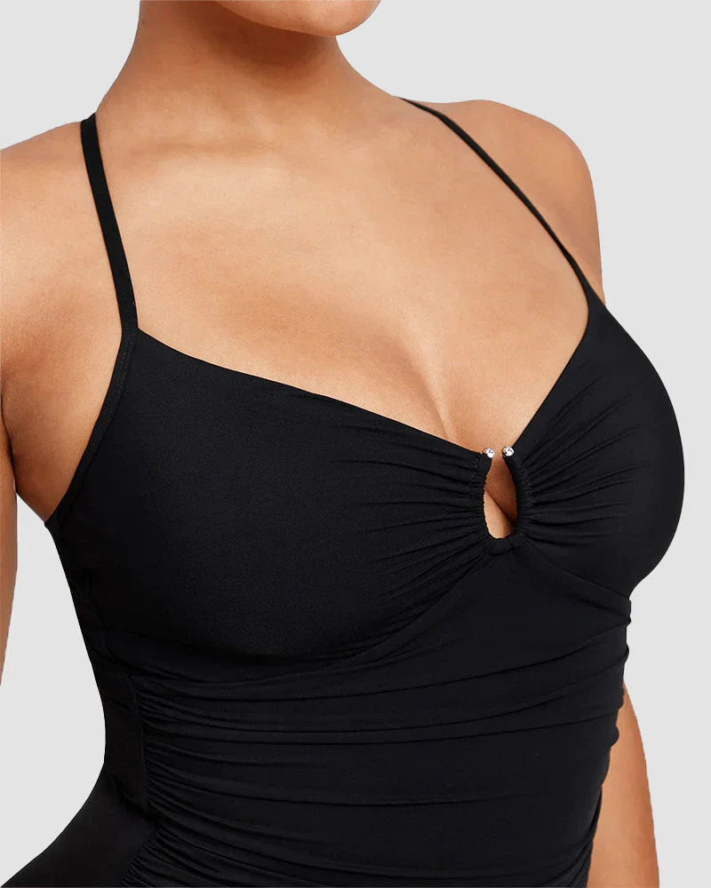 Lexi Swimwear | Sculpt U-Ring Cut Out Shaping Swimsuit