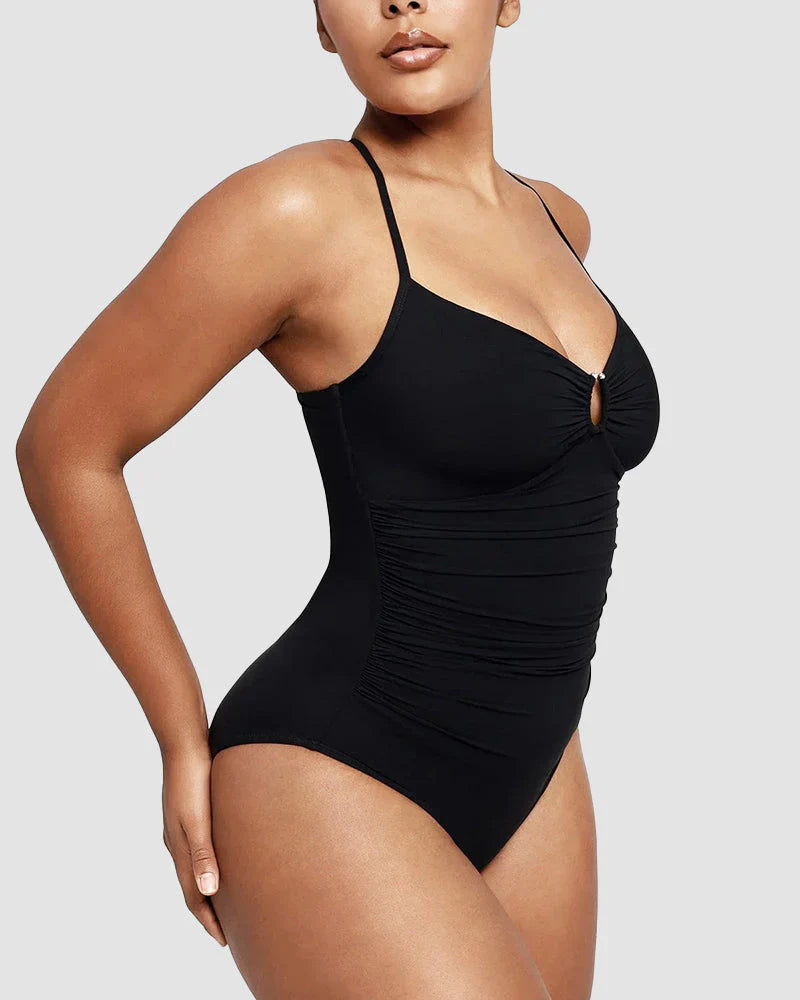 Lexi Swimwear | Sculpt U-Ring Cut Out Shaping Swimsuit