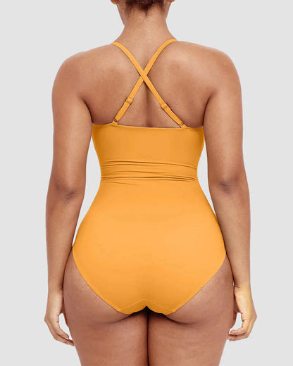 Lexi Swimwear | Sculpt U-Ring Cut Out Shaping Swimsuit