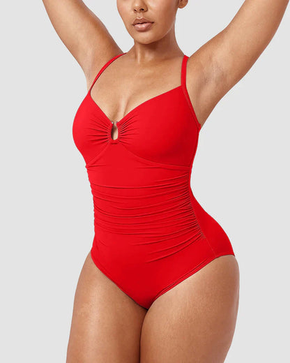 Lexi Swimwear | Sculpt U-Ring Cut Out Shaping Swimsuit