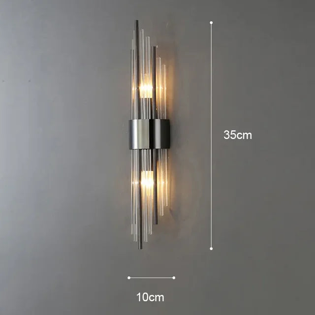 Luxury Brass Indoor Wall Lamp Lighting Fixture