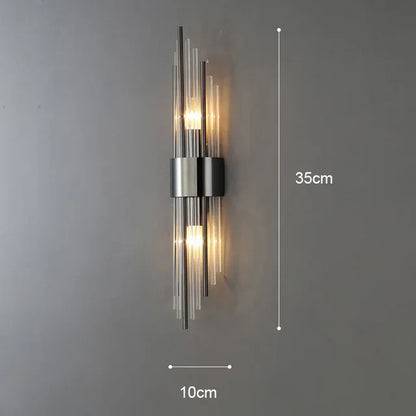 Luxury Brass Indoor Wall Lamp Lighting Fixture