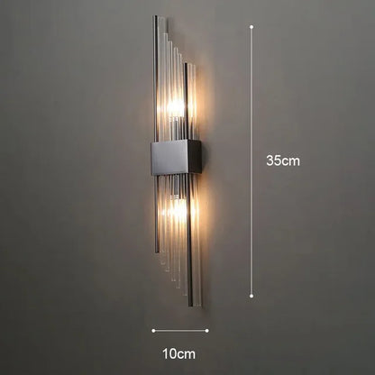 Luxury Brass Indoor Wall Lamp Lighting Fixture