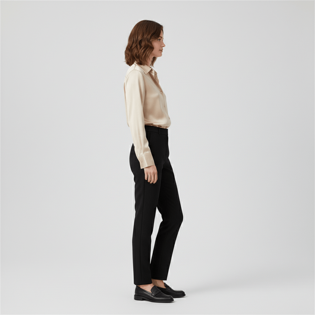 Classic Fit Long Sleeve Button Front Shirt