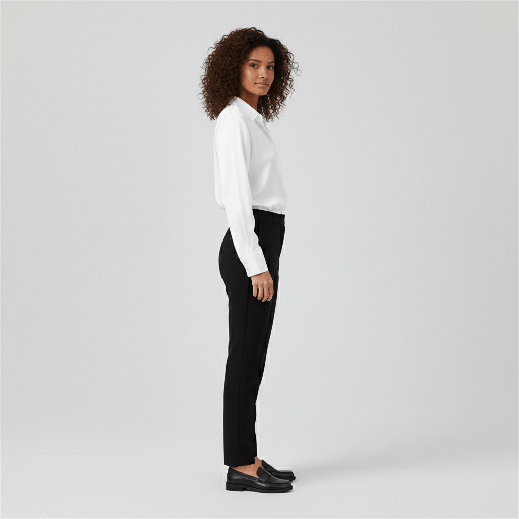 Classic Fit Long Sleeve Button Front Shirt