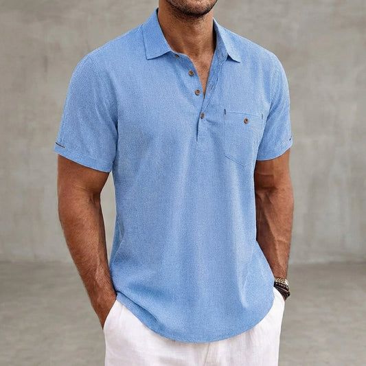 Classic Casual Polo Shirt for Men - OutfitLondon