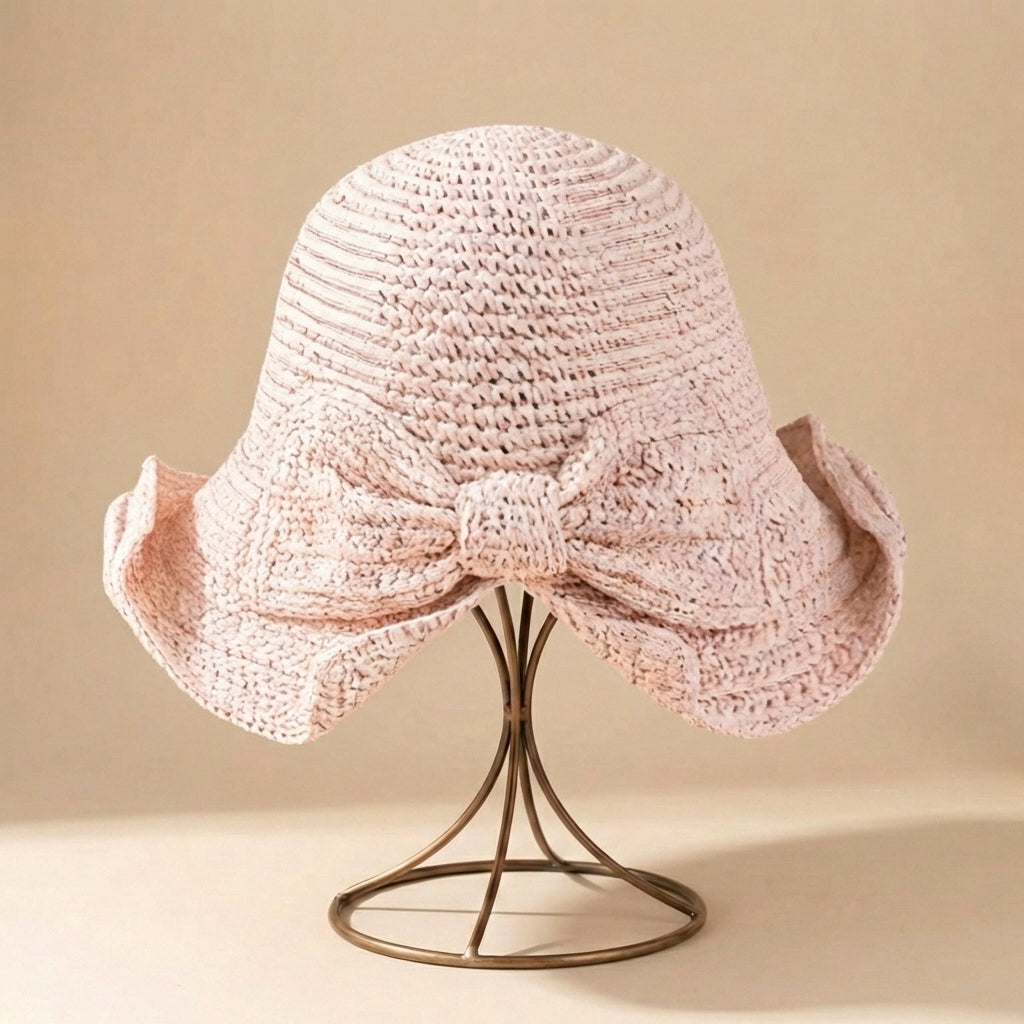 Natural Fiber Summer Sun Hat | Lightweight Beach Hat