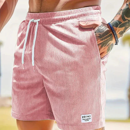 Men's Comfortable Stretch Corduroy Shorts