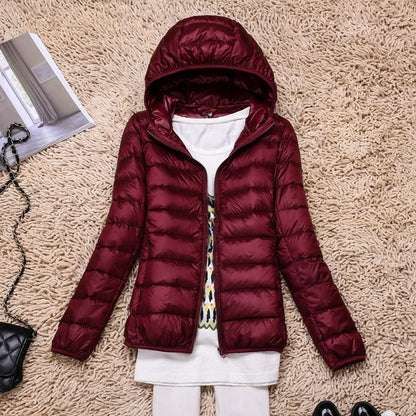 Slim Fit Women's Down Filled Coat