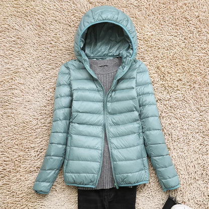 Slim Fit Women's Down Filled Coat