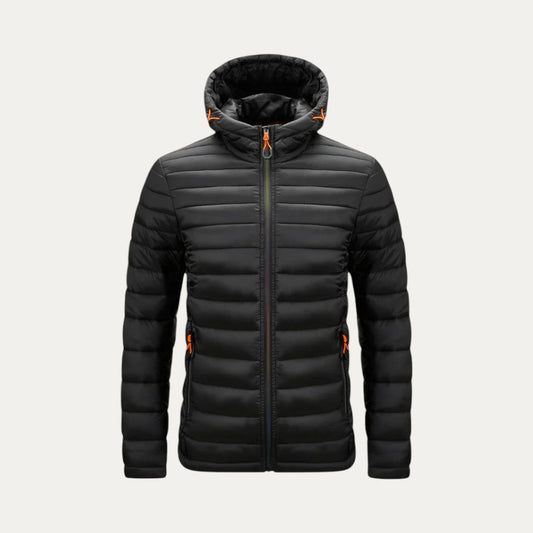 Men's Waterproof Slim Fit Puffer Jacket - OutfitLondon