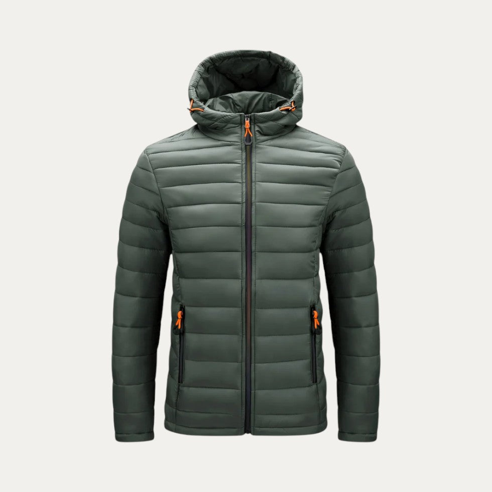Men's Waterproof Slim Fit Puffer Jacket