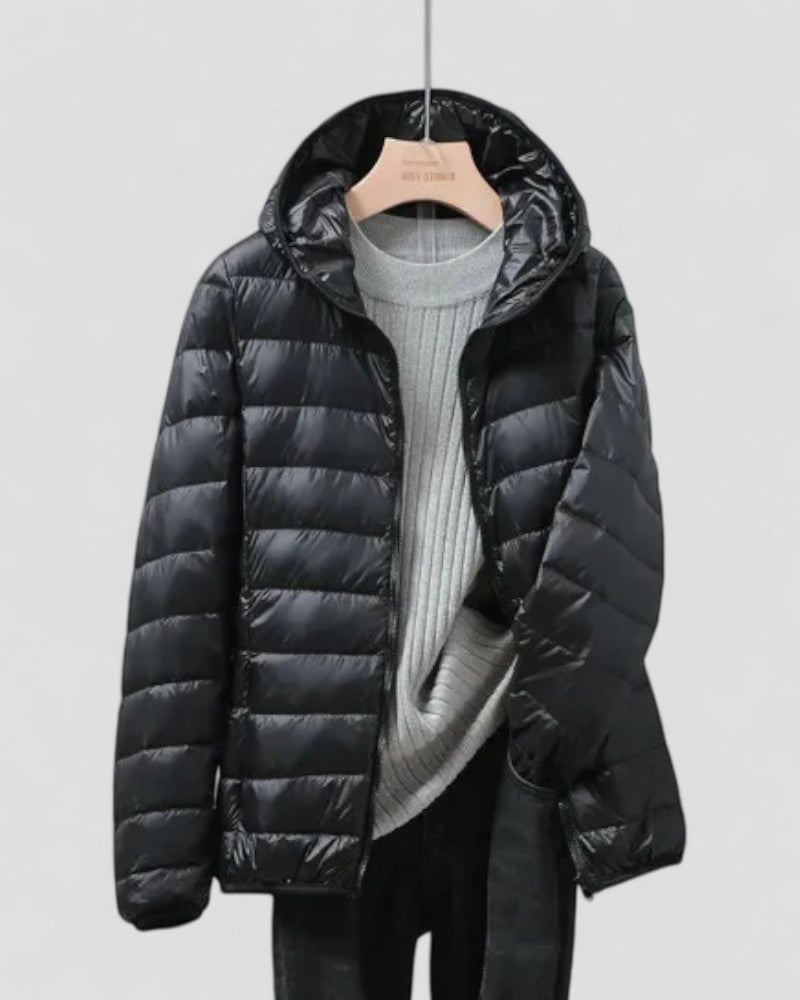 Ladies Slim Water Resistant Down Jacket