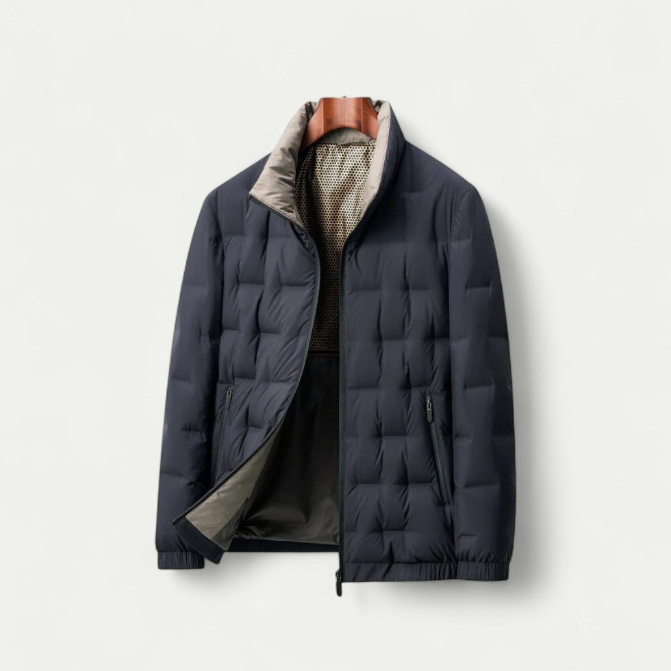 Men's Insulated Padded Parka Coat - OutfitLondon
