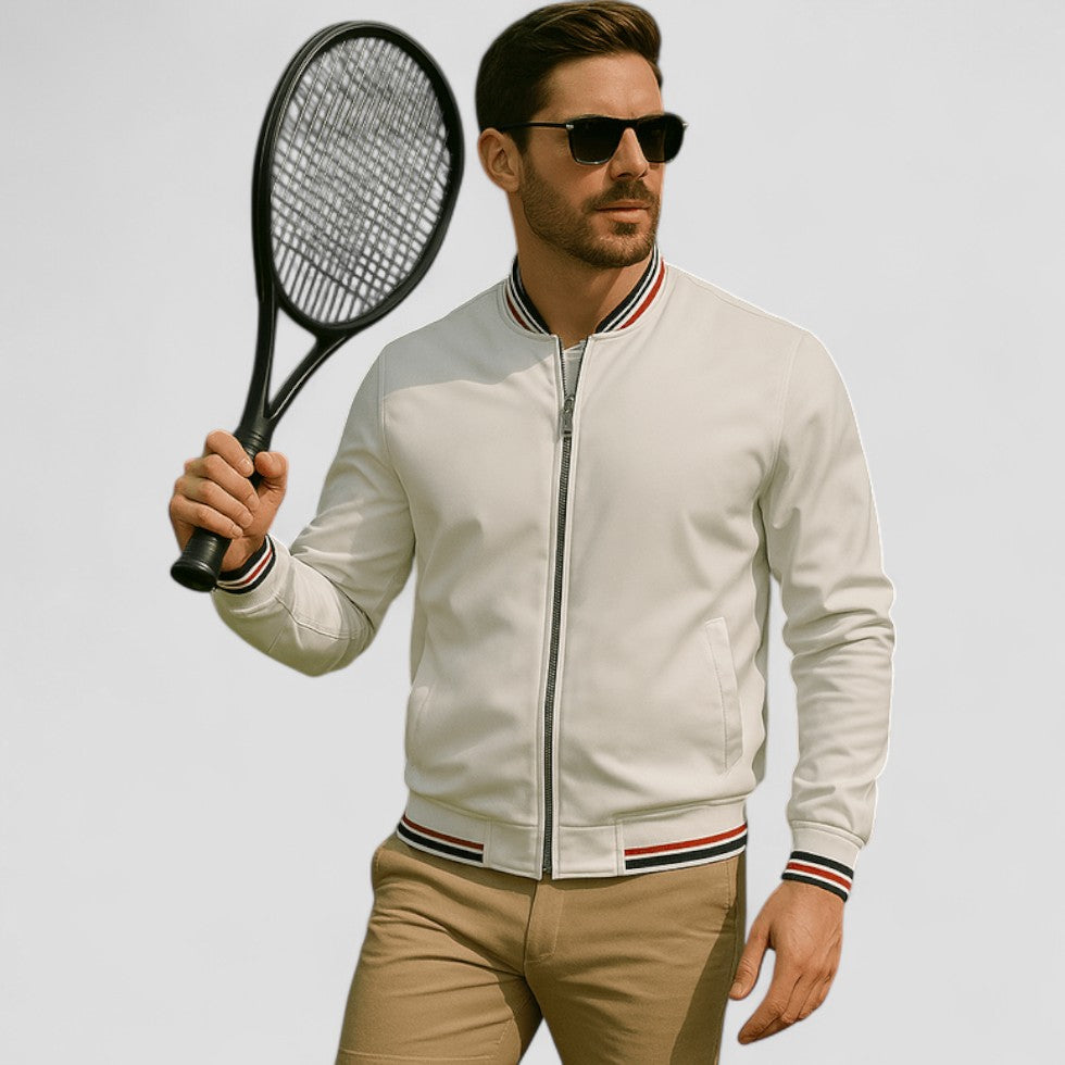 Slim Fit Mens Classic Flight Jacket